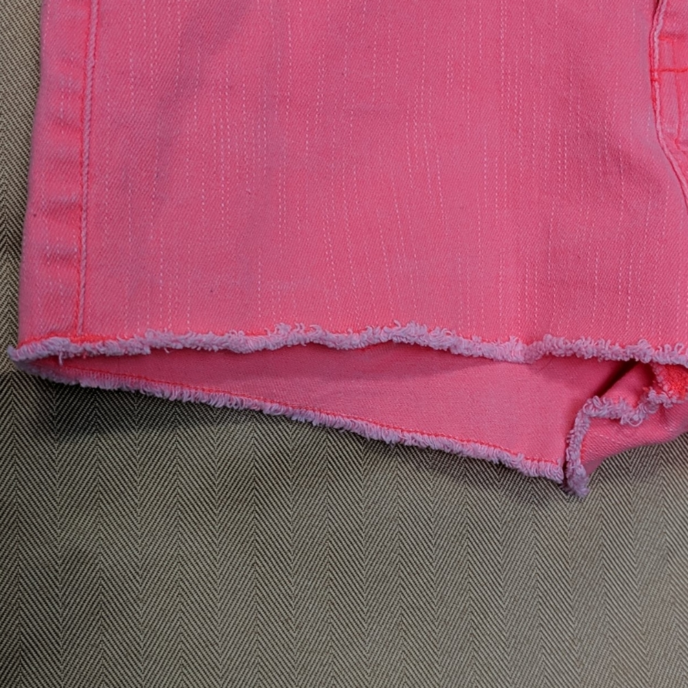 Forever 21 cut off tangerine jean shorts - Picture 2 of 7